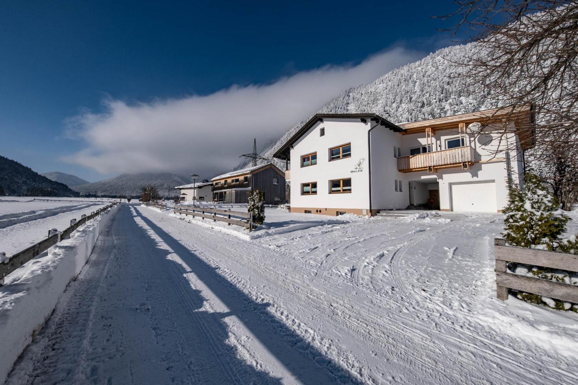 Haus Zak Lägenhet Scharnitz Exteriör bild